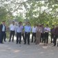 Phó Bí thư, Chủ tịch UBND huyện Nguyễn Thế Anh  làm việc tại xã Thiệu Chính về công tác xây dựng NTM nâng cao, thôn NTM kiểu mẫu